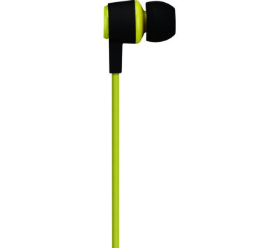GOJI  GSPINBT16 Wireless Bluetooth Headphones  Black & Green